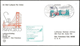 1979 Lufthansa Erstflug Frankfurt-San Francisco Mit 70 Pfg. Interparlamentarische Konferenz Und Allen... - Other & Unclassified