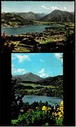 2 X Bad Wiessee Am Tegernsee  -  Tegernseer Berge  -  Ansichtskarten Ca. 1967   (6766) - Bad Wiessee
