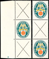 Nothilfe 1929, 15 Zusammendrucke Komplett Postfrisch, Mi. 2.635,-, Katalog: KZ13/W36 **Help In Need 1929, 15... - Sonstige & Ohne Zuordnung