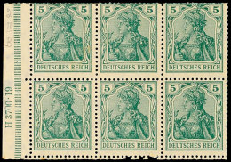 Heftchenblatt Mit HAN 3700.19 Ungebraucht, Mi. 150.-, Katalog: HBl.2IIaB *Stamp Booklet Pane With HAN 3700. 19... - Other & Unclassified