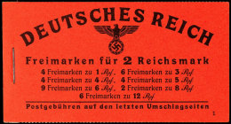 Hitler 1941, 2. Seite Reklame Zeichenstift, Postfrisch, Mi. 160,-, Katalog: MH48.2.1 **Hitler 1941, 2. Page... - Markenheftchen