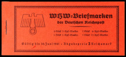 MH WHW Bauwerke 1940, Tadellos Postfrisches Heftchen Mit Originalklammerung Und Ohne Aufschlagebug, Mi. 130,-,... - Markenheftchen