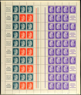 Hitler 1941, 4+8+6 Pf., Markenheftchenbogen Mit HAN 20144.41 2 Br, Postfrisch (übliche Leichte... - Sonstige & Ohne Zuordnung