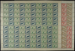 Olympische Spiele 1936, 2 Markenheftchenbogen Postfrisch, 4+6 Pf. Mit Formnummer 1, Mi. 2.100,-, Katalog: MHB57/58... - Other & Unclassified