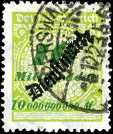 5 Und 10 Mrd., Je Gestempelt, Gepr. Peschl BPP/Infla, Mi. 290,-, Katalog: 85/86 O5 And 10 Mrd., Always Used,... - Other & Unclassified