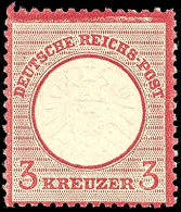 3 Kr. Tadellos Postfrisch, Tiefst Gepr. Sommer BPP, Mi. 100,--, Katalog: 25 **3 Kr. In Perfect Condition Mint... - Other & Unclassified