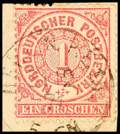 1 Gr. Lebhaftkarmin, Mit Letzttagsstempel "BERLIN P.E.15. 31 12 71" Auf Kleinem Briefstück, Oben Teils Winzig... - Sonstige & Ohne Zuordnung