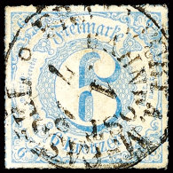 6 Kr. Mittelblau, V. Ausgabe, Farbfrisches Luxusstück Mit Allseits Vollständigem Durchstich, Zentrisch... - Sonstige & Ohne Zuordnung
