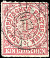 "120" (Jöhstadt), Klar Und Zentrisch Nachverwendet Auf NDP 1 Gr. Rosa, Katalog: NDP4 O120 (Jöhstadt),... - Saxony