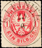 "KLEINITZ" - K2, OPD Liegnitz, Ideal Zentrisch Eingepasst Auf Luxusstück 1 Sgr., Gepr. H. Krause, Katalog: 16... - Other & Unclassified