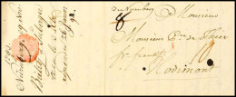 1793, DE NURNBERG (handschr.) Teilfranco Brief "frco Frankf." Nach Hodimont/ Hochstift Lüttich, Luxus ... - Other & Unclassified