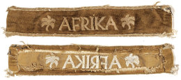 Ärmelband Afrika, Kamelhaarausführung, Getragenes Exemplar, Verkürzt., Katalog: OEK 3881... - Ohne Zuordnung