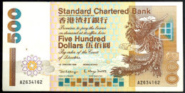 Hongkong, 500 Dollars, 1999, Mythischer Phoenix, Hier Variante Mit Chief Executive Statt General Manager,... - Unclassified