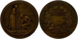 Frankreich, Bronzemedaille (Dm. Ca. 69,50mm, Ca. 138,89g), 1937, Von Ch. Pillet. Av: Pflanzender Bauer Und... - Other & Unclassified