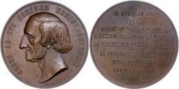 Russland, Alexander II., Bronzemedaille (Dm. Ca. 70mm, Ca. 154,27g), 1864, Von I. Chukmasov, Auf Das 50jährige... - Other & Unclassified