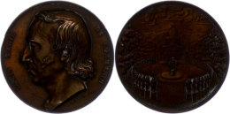 Frankreich, Bronzemedaille (56,04 G, 51 Mm),1842, Von E. Rogat, Auf Den Advokat Louis Marie De Cormenin. Av: Kopf... - Sonstige & Ohne Zuordnung