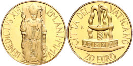 20 Euro, Gold, 2005, Sakramente Der Christlichen Initiation-1. Ausgabe- Taufe, Papst Benedikt XVI., 6 G, 916er... - Vatican