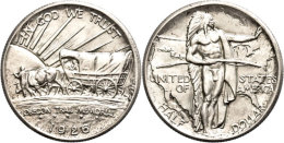 1/2 Dollar, 1926, Oregon Trail, KM 159, St.  St1 / 2 Dollar, 1926, Oregon Trail, KM 159, St.  St - Sonstige & Ohne Zuordnung