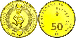 50 Franken, Gold, 2008, UN-Jahr Des Planeten Erde, In Kapsel, Mit Zertifikat, PP.  PP50 Franc, Gold, 2008, UN... - Other & Unclassified
