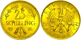 25 Schilling, 1926, Fb. 521, Vz.  Vz25 Shilling, 1926, Fb. 521, Extremley Fine  Vz - Austria