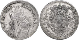 Ragusa, Taler, 1766, Justiert, Kl. Schrötlingsfehler, Ss.  SsDubrovnik, Thaler, 1766, Adjusts, Small... - Croatia