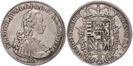 Francescone (10 Paoli), 1773, Pietro Leopoldo Di Lorena, Florenz, Dav. 1514, Ss.  SsFrancescone (10 Paoli),... - Other & Unclassified