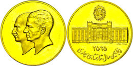 Goldmedaille (Dm. Ca. 42,90mm, Ca. 40,03g), MS 2535 (1976), Auf Das 50jährige Bestehen Der Nationalbank,... - Iran