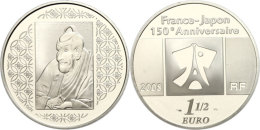 1,5 Euro, 2008, 150. Jahrestag Des Handelsvertrages Mit Japan - Ichikawa Ebizo IV., KM 1549, Schön 971, Im... - Sonstige & Ohne Zuordnung