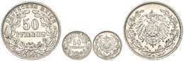 50 Pfennig, 1901, F. St., Katalog: J. 15 50 Penny, 1901, F. St., Catalogue: J. 15 - Sonstige & Ohne Zuordnung