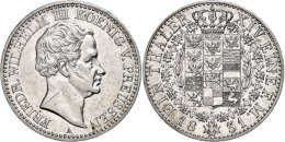 Taler, 1831, Friedrich Wilhelm III., Berlin, AKS 17, J. 62, Kratzer, Kl. Rf., Ss-vz.  Ss-vzThaler, 1831,... - Sonstige & Ohne Zuordnung