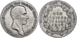 Taler, 1814, Friedrich Wilhelm III., Berlin, AKS 11, F. Vz.  Thaler, 1814, Friedrich Wilhelm III., Berlin,... - Sonstige & Ohne Zuordnung