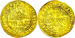 Goldgulden (3,42g), O.J. (1456-1503), Johann II., Fb. 3449, Ss.  SsGold Guilders (3, 42g), O. J. (1456-1503),... - Other & Unclassified