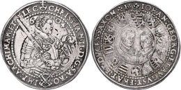 Taler, 1604, Christian II., Johann Georg I. Und August, Schnee 758, Dav. 7561, Kl. Kratzer Und... - Sonstige & Ohne Zuordnung