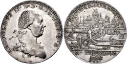 1/2 Taler, 1791, Mit Titel Leopold II., Beckenbauer 7209, Felder Bearbeitet, Ss-vz.  Ss-vz1 / 2 Thaler, 1791,... - Sonstige & Ohne Zuordnung