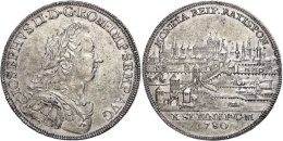 Taler, 1780, Mit Titel Joseph II., Beckenbauer 7116, Dav. 2627, F. Vz.  Thaler, 1780, With Title Joseph II.,... - Other & Unclassified