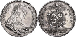 1/2 Taler, 1774, Mit Titel Josef II., Beckenbauer 7202, F. Vz.  1 / 2 Thaler, 1774, With Title Joseph II.,... - Other & Unclassified