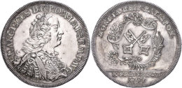 Taler, 1759, Mit Titel Franz I., Beckenbauer 7104, Dav. 2619, Kl. Kratzer, Vz+.  Thaler, 1759, With Title... - Other & Unclassified