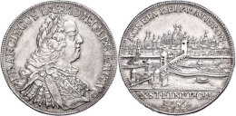 Taler, 1756, Mit Taler Franz I., Beckenbauer 7102, Dav. 2618, Ss-vz.  Ss-vzThaler, 1756, With Thaler Francis... - Sonstige & Ohne Zuordnung