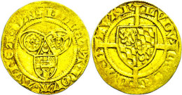 Goldgulden (3,32g), O.J.(1436-1449), Ludwig IV., Fb. 1977, Prägeschwäche Am Rand, Ss.  SsGold... - Sonstige & Ohne Zuordnung