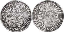 Taler, 1594, Peter Ernst I., Bruno II., Gebhard VIII. Und Johann Georg IV., Tornau 600, Ss.  SsThaler, 1594,... - Sonstige & Ohne Zuordnung