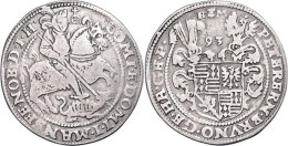 Taler, 1593, Peter Ernst I., Bruno II., Gebhard VIII. Und Johann Georg IV., Tornau 599, S.  SThaler, 1593,... - Sonstige & Ohne Zuordnung