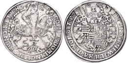 Taler, 1608, Bruno II., Wilhelm I. Johann Georg IV. Und Volrath VI., Tornau 149, Ss.  SsThaler, 1608, Bruno... - Other & Unclassified