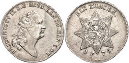 Taler, 1776, Friedrich II., Dav. 2303, Ss+.  SsThaler, 1776, Friedrich II., Dav. 2303, Very Fine.  Ss - Other & Unclassified