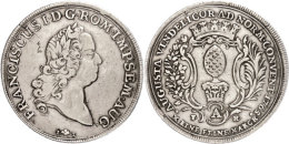 Taler, 1765, Mit Titel Franz I., Mzz. A (Berlin), Dav. 1930, Schrötlingsriss, S-ss.  S-ssThaler, 1765,... - Sonstige & Ohne Zuordnung