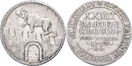24 Mariengroschen, 1796, Alexius Friedrich Christian, HS, Kratzer, Ss.  Ss24 Marian Penny, 1796, Alexius... - Altri & Non Classificati
