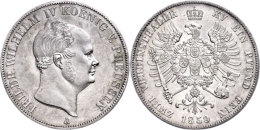 Doppeltaler, 1859, Friedrich Wilhelm IV., AKS 71, J. 86, Vz-st.  Vz-stDouble Taler, 1859, Friedrich Wilhelm... - Sonstige & Ohne Zuordnung