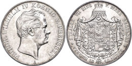 Doppeltaler, 1846, Friedrich Wilhelm IV., AKS 69, Wz. Rf., Vz-st.  Vz-stDouble Taler, 1846, Friedrich Wilhelm... - Sonstige & Ohne Zuordnung