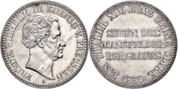 Taler,1830, Friedrich Wilhelm III., AKS 18, J. 63, Avers Etwas Berieben, Vz-st.  Vz-stThaler, 1830, Friedrich... - Other & Unclassified