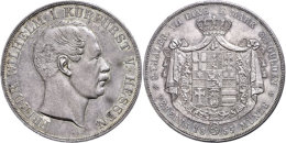 Doppeltaler, 1855, Friedrich Wilhelm I., Ohne CP Im Halsabschnitt, AKS 60, Kl. Rf., Schöne Patina, Vz. ... - Sonstige & Ohne Zuordnung