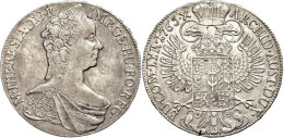 Taler, 1765, Maria Theresia, Wien, Ss.  SsThaler, 1765, Maria Theresia, Vienna, Very Fine.  Ss - Oesterreich